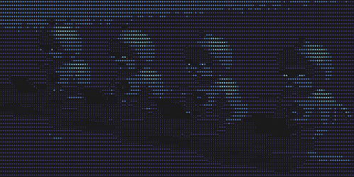 Abstract vector bloom pattern
